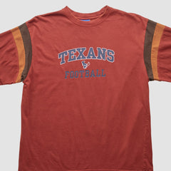 Houston Texans NFL 2000s T-shirt - Red T-shirts