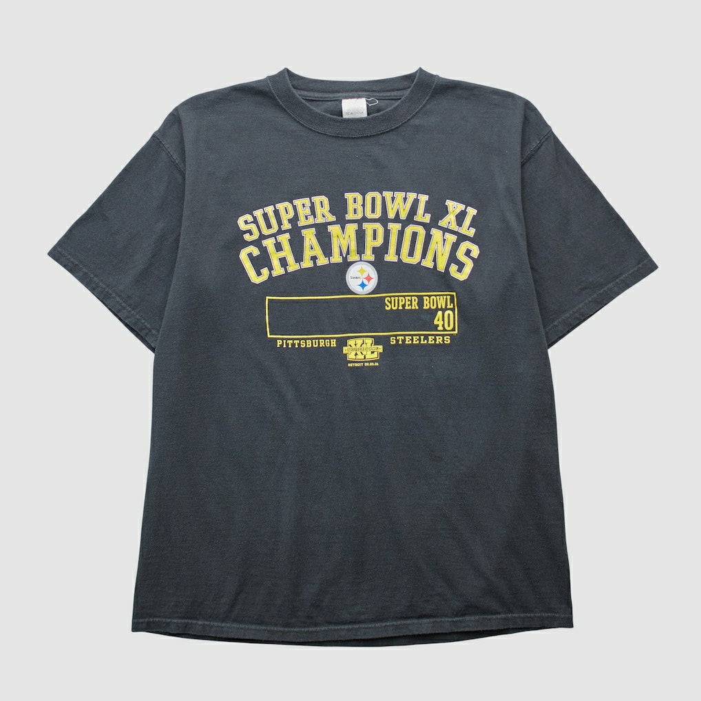 Pittsburgh Steelers 2006 T-shirt - Black T-shirts