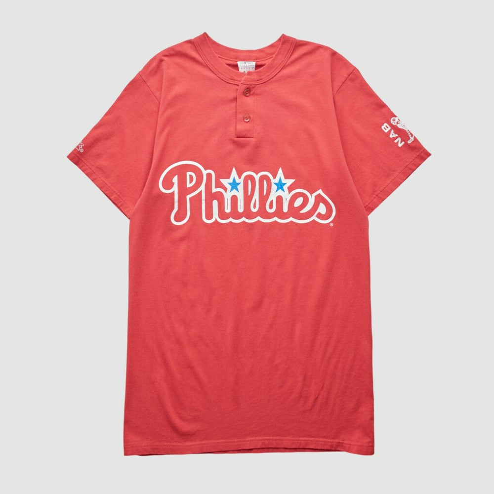 Philadelphia Phillies Majestic 2000s T-shirt - Red - Vintage T-shirts