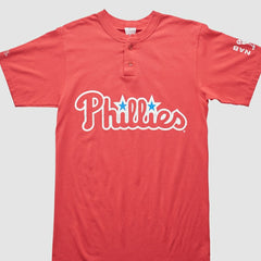 Philadelphia Phillies Majestic 2000s T-shirt - Red - Vintage T-shirts