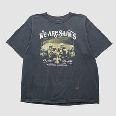 New Orleans Saints Reebok 2000s T-shirt - Black T-shirts