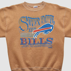 Super Bowl XXVII Trench 1992 Pullover Sweatshirt - Clay Pullover