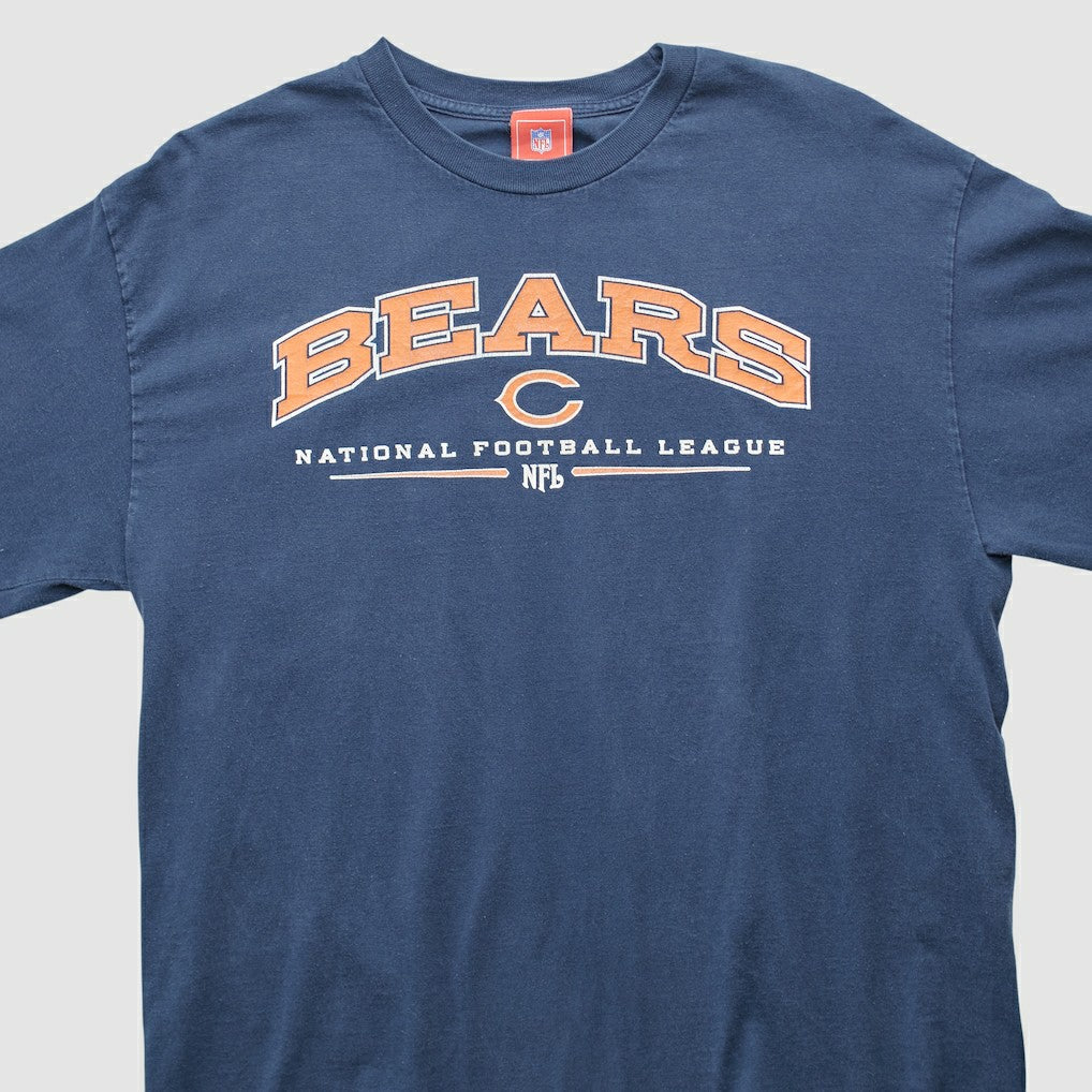 Chicago Bears NFL 2000s Long Sleeve T-shirt - Navy T-shirts