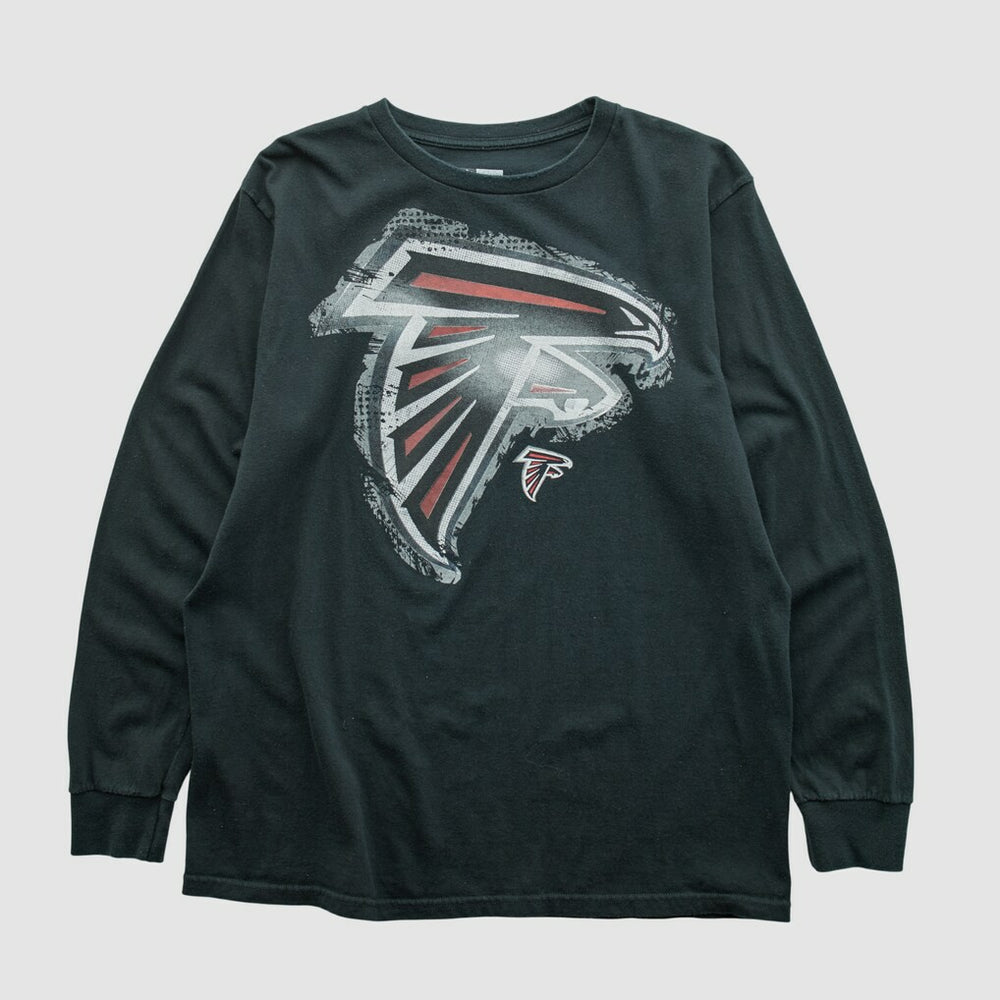 Atlanta Falcons NFL 2010s Long Sleeve T-shirt - Black T-shirts