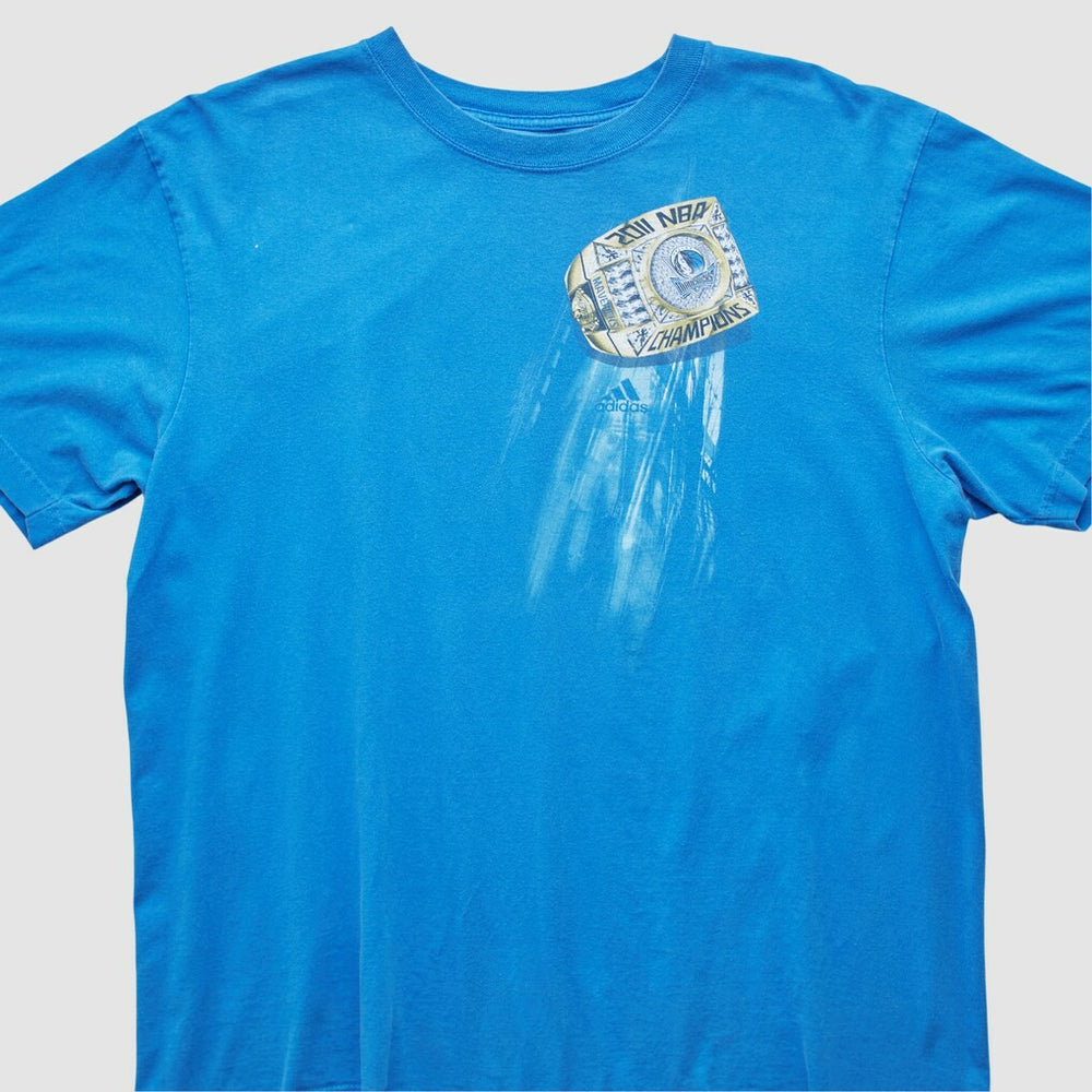 Dallas Mavericks 2011 T-shirt Blue Vintage - Adidas
