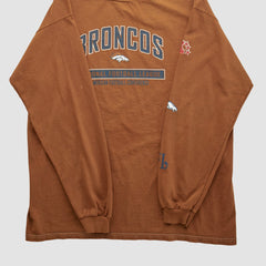 Denver Broncos NFL 2000s Long Sleeve T-shirt - Clay T-shirts