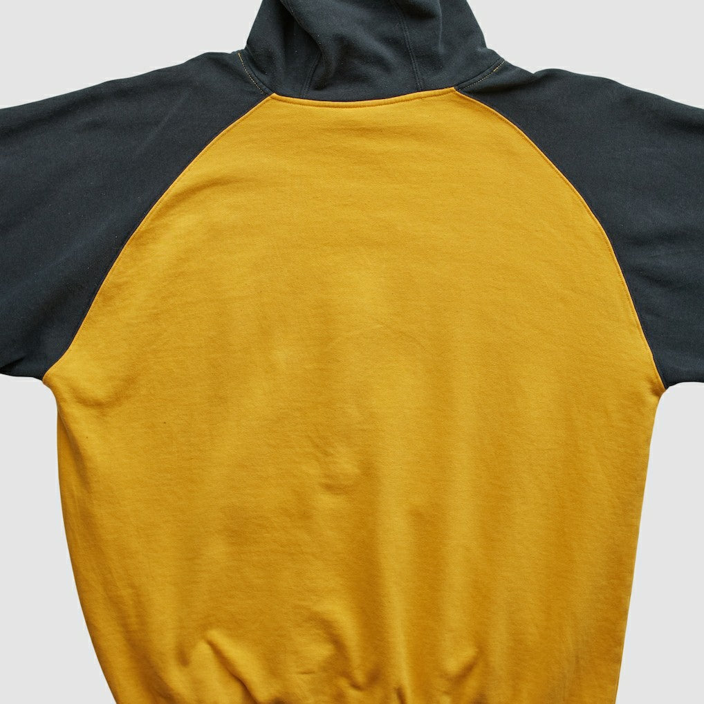 Pittsburgh Steelers Reebok 2000s Hooded Pullover Sweatshirt - Yellow Pullover