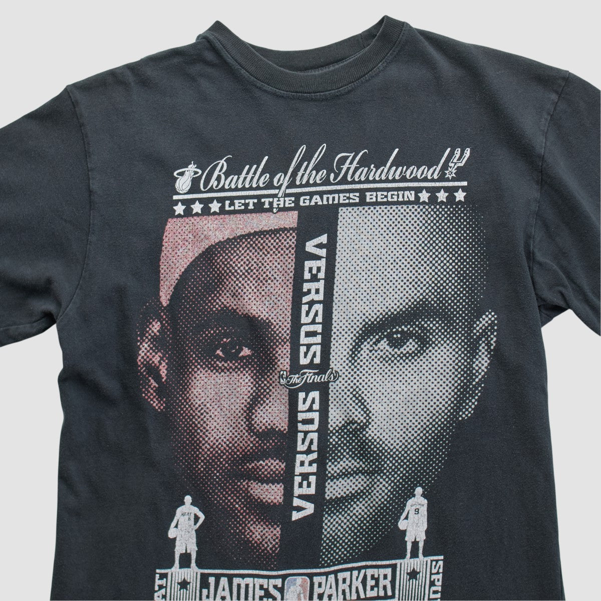 Miami Heat UNK 2013 T-shirt Black Vintage - Vintage