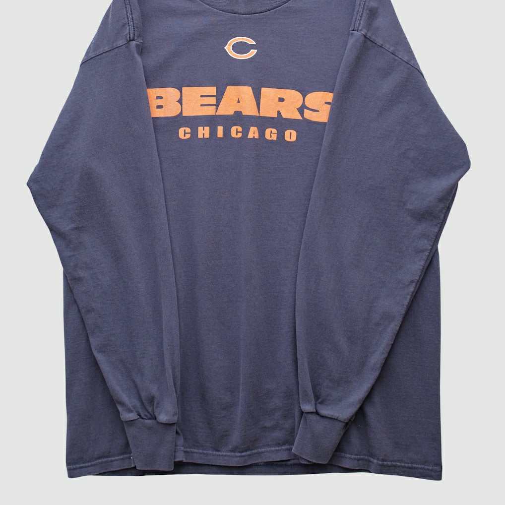 Chicago Bears NFL 2000s Long Sleeve T-shirt - Navy T-shirts