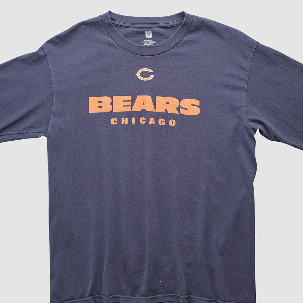 Chicago Bears NFL 2000s Long Sleeve T-shirt - Navy T-shirts