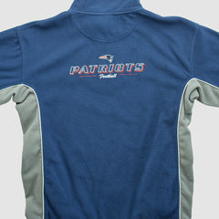New England Patriots NFL 2000s 1/4 Zip Sweatshirt - Navy Sweatshirts