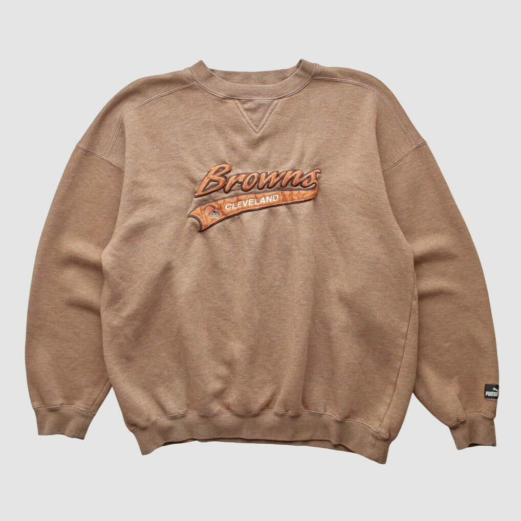 Cleveland Browns 2000s Pullover Sweatshirt - Clay Pullover