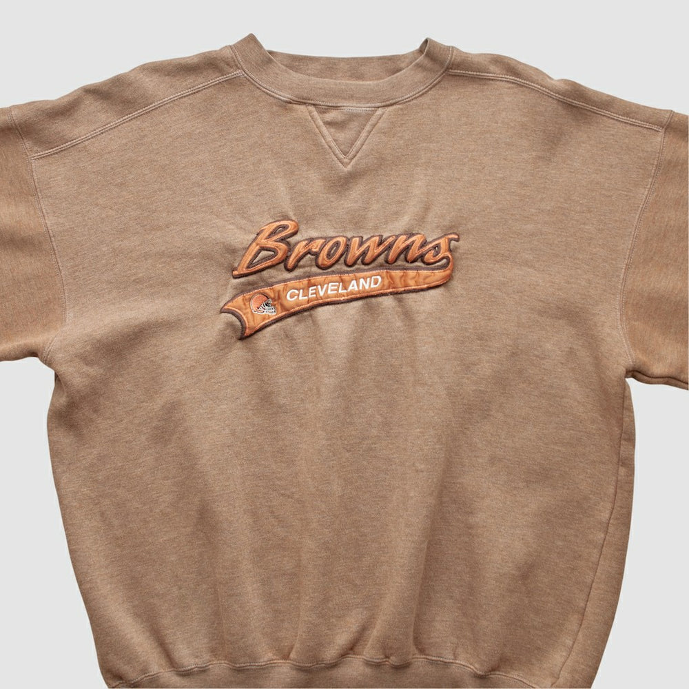 Cleveland Browns 2000s Pullover Sweatshirt - Clay Pullover