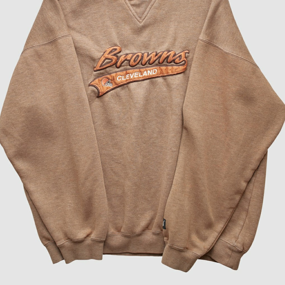 Cleveland Browns 2000s Pullover Sweatshirt - Clay Pullover