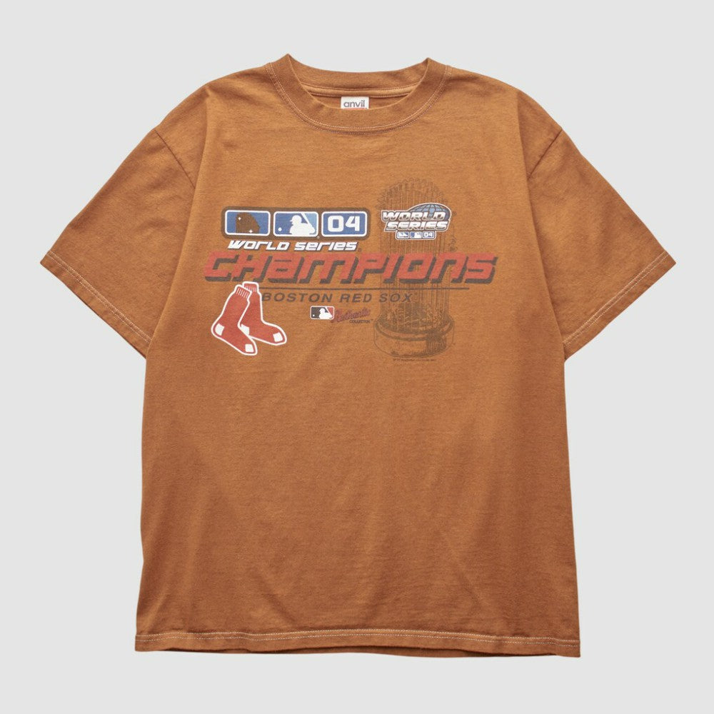 World Series Anvil 2004 T-shirt - Clay - Vintage T-shirts