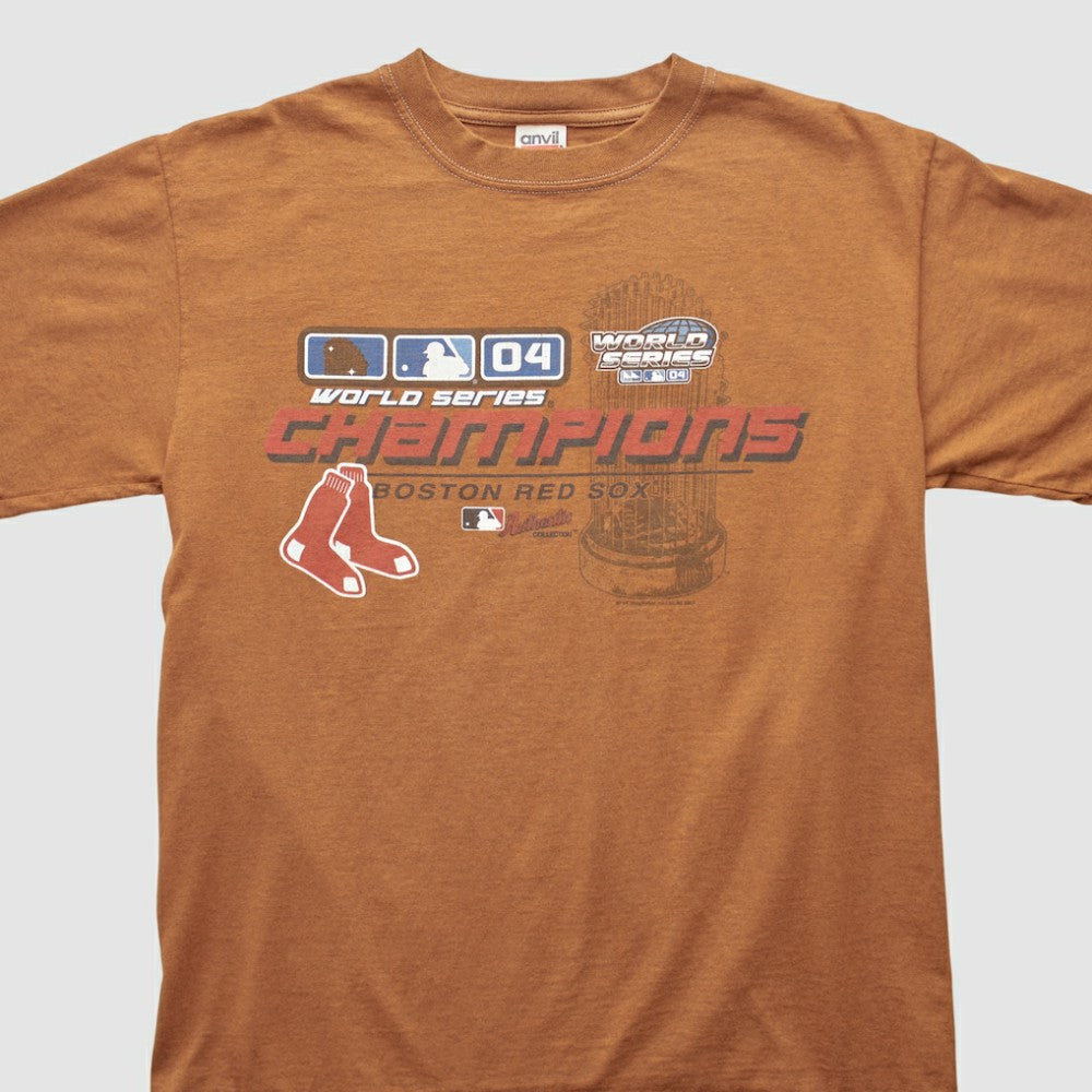 World Series Anvil 2004 T-shirt - Clay - Vintage T-shirts