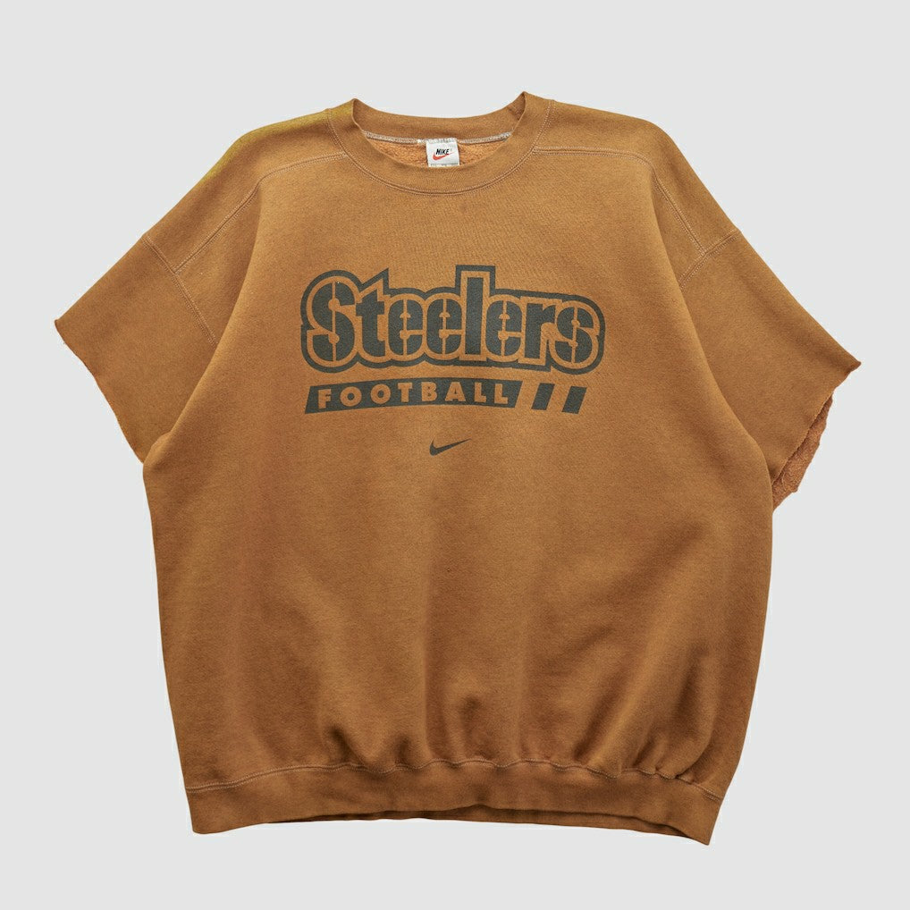 Pittsburgh Steelers 90s Pullover Sweatshirt - Clay Pullover