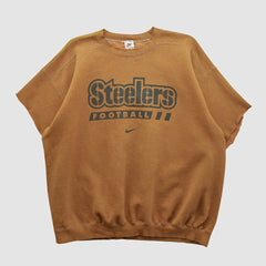 Pittsburgh Steelers 90s Pullover Sweatshirt - Clay Pullover