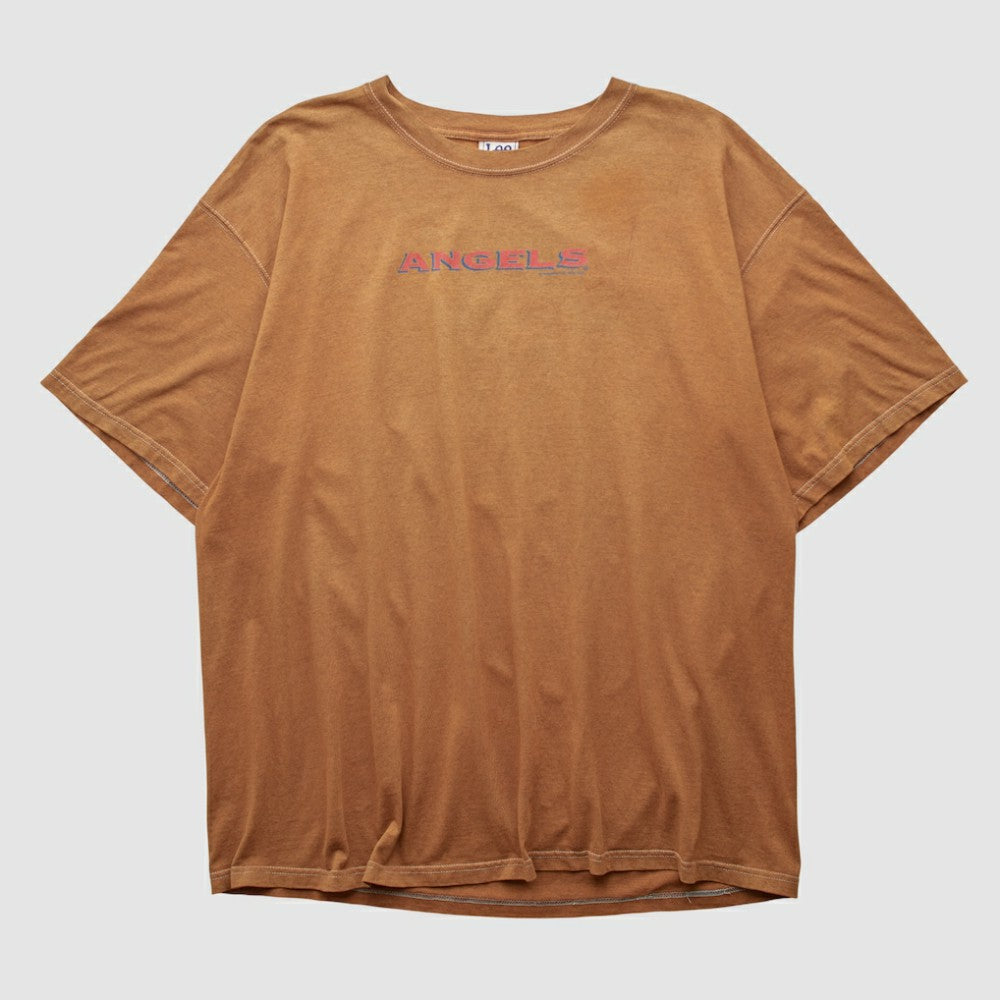Los Angeles Angels Lee Sport 2000s T-shirt - Clay - 2XVintage T-shirts