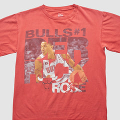 Chicago Bulls Majestic 2000s T-shirt Red Vintage - Vintage