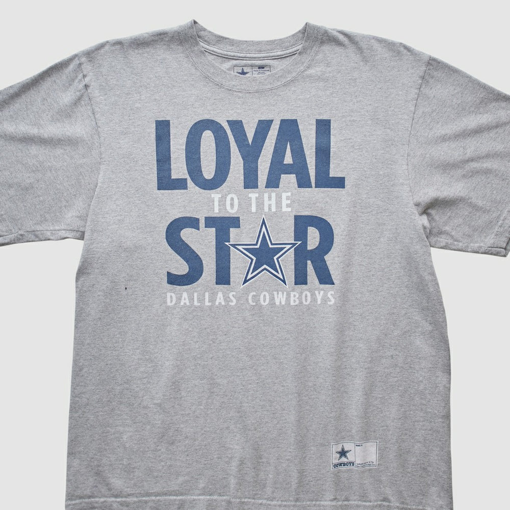 Dallas Cowboys Cowboys Authentic Apparel 2010s T-shirt - Heather Gray T-shirts