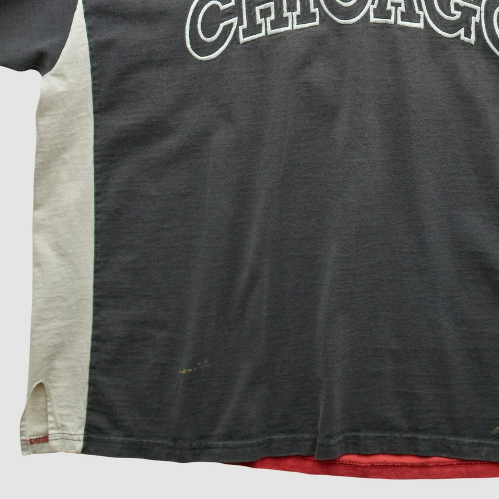 Chicago Bulls Champion 90s T-shirt Black Vintage - Vintage