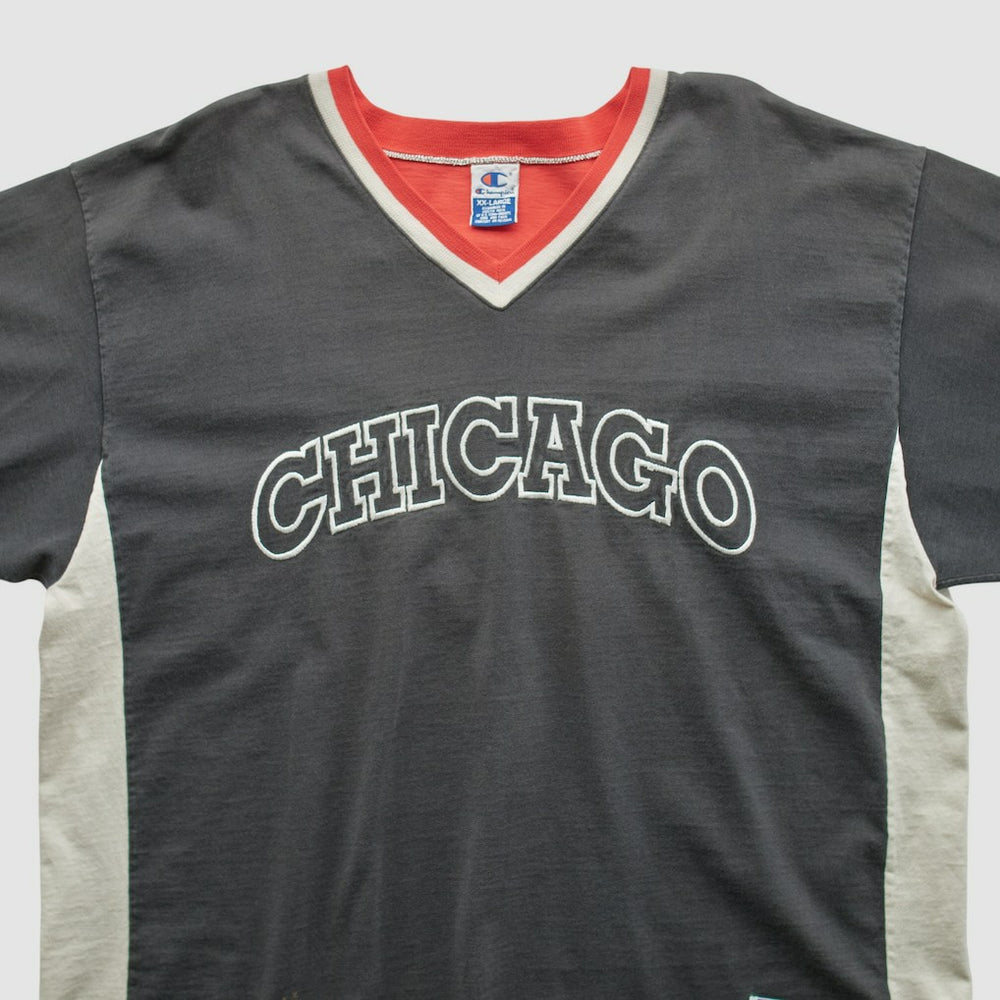 Chicago Bulls Champion 90s T-shirt Black Vintage - Vintage