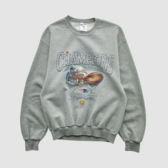 American Football Conference Jerzees 2003 Pullover Sweatshirt - Dark Heather Gray Pullover