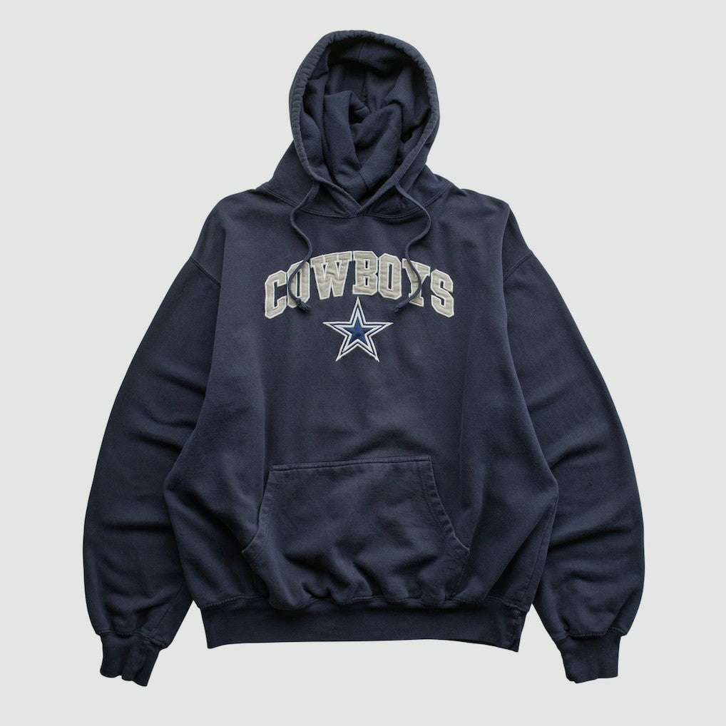 Dallas Cowboys Cowboys Authentic Apparel 2010s Hooded Pullover Sweatshirt - Navy Pullover