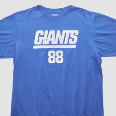 New York Giants Reebok 2000s T-shirt - Blue T-shirts