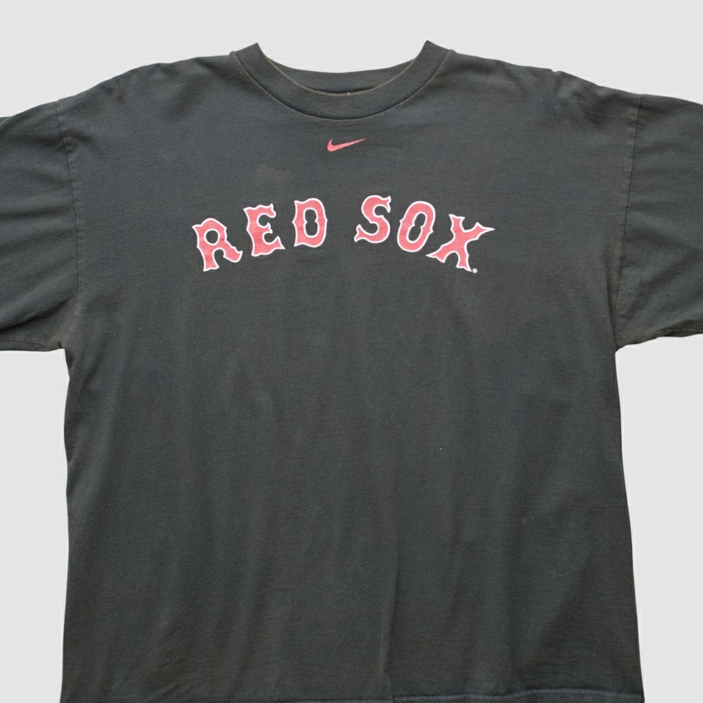 Boston Red Sox Nike 2000s Long Sleeve T-shirt - Black - Vintage T-shirts