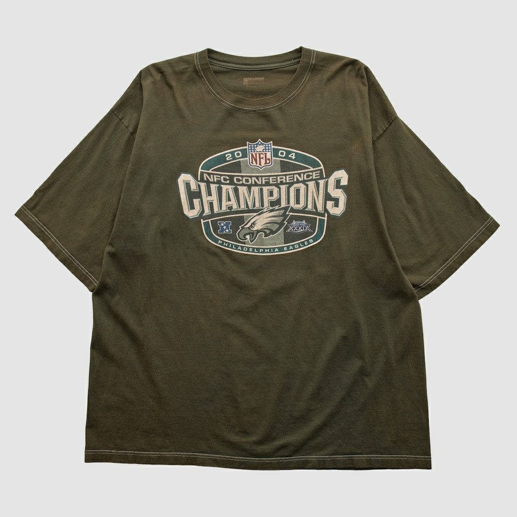 NFC Conference Champs 2004 T-shirt - Brown T-shirts