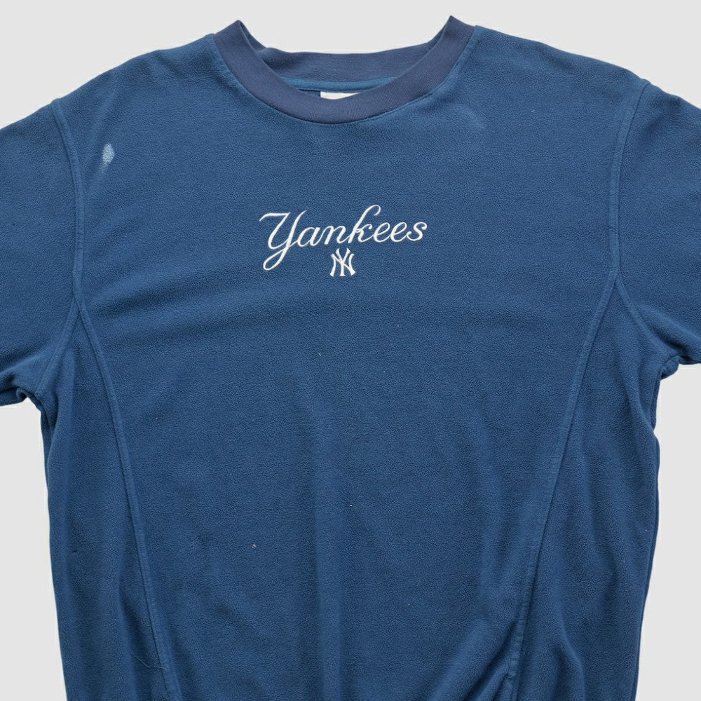 New York Yankees Lee Apparel 2000s Pullover Sweatshirt - Navy - XVintage Pullover