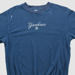 New York Yankees Lee Apparel 2000s Pullover Sweatshirt - Navy - XVintage Pullover