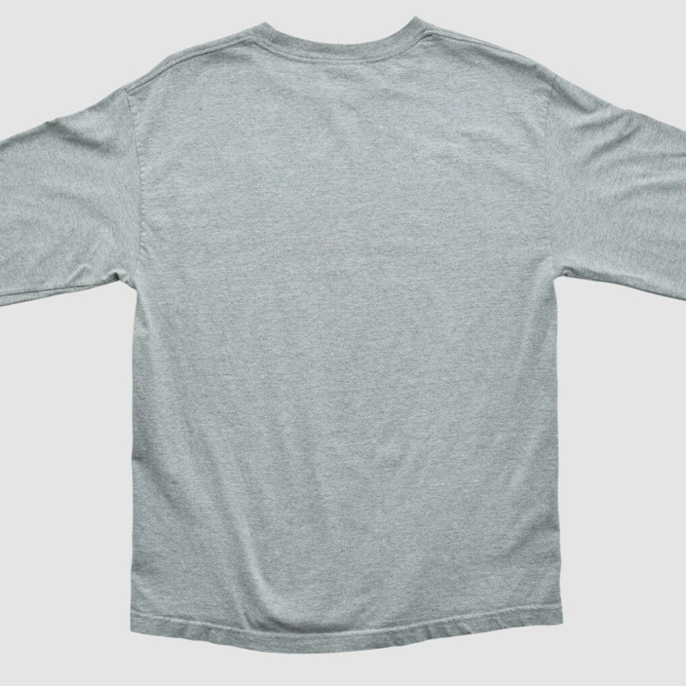 World Series Champions Majestic 2007 Long Sleeve T-shirt - Heather Gray - Vintage T-shirts