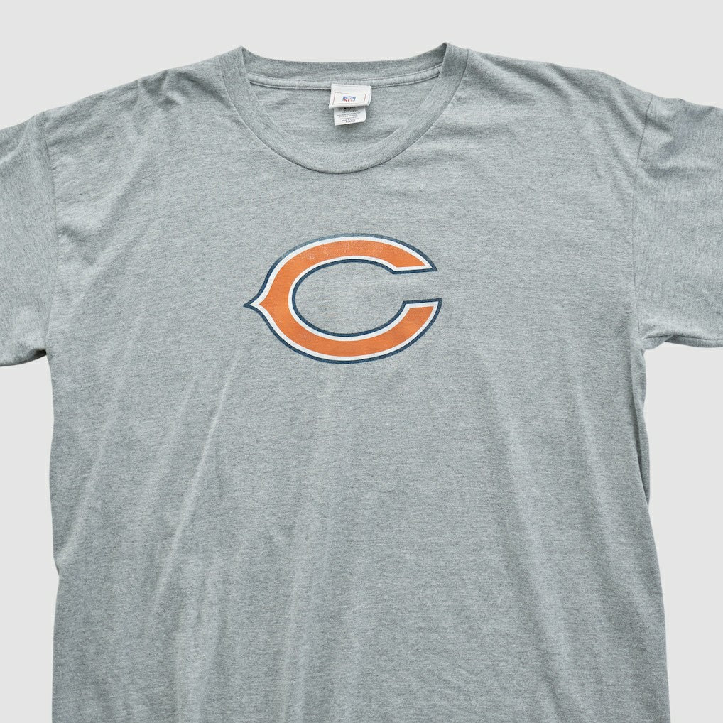 Chicago Bears NFL 2000s Long Sleeve T-shirt - Heather Gray T-shirts