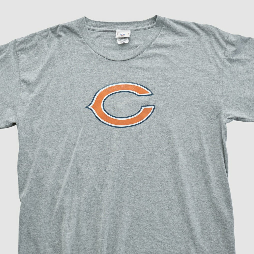 Chicago Bears NFL 2000s Long Sleeve T-shirt - Heather Gray T-shirts