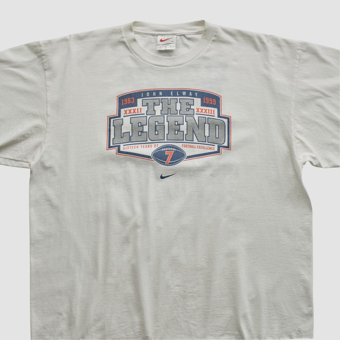 Super Bowl XXXIII MVP 1999 T-shirt - White T-shirts