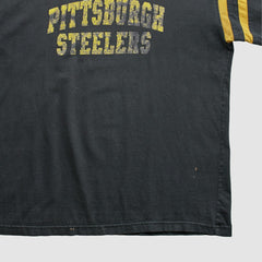 Pittsburgh Steelers NFL 2000s Long Sleeve T-shirt - Black T-shirts