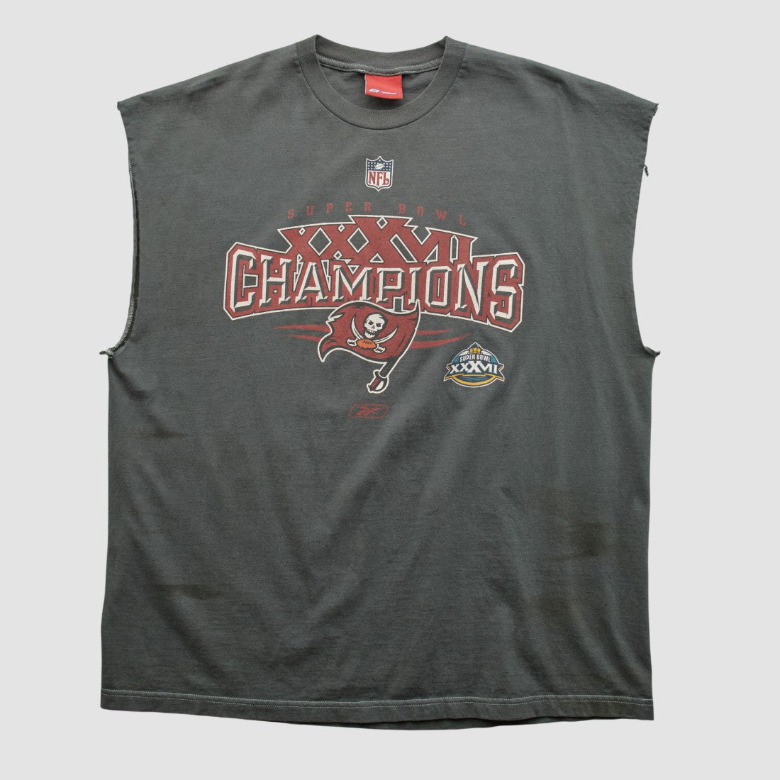Super Bowl XXXVII Reebok 2003 T-shirt - Charcoal T-shirts