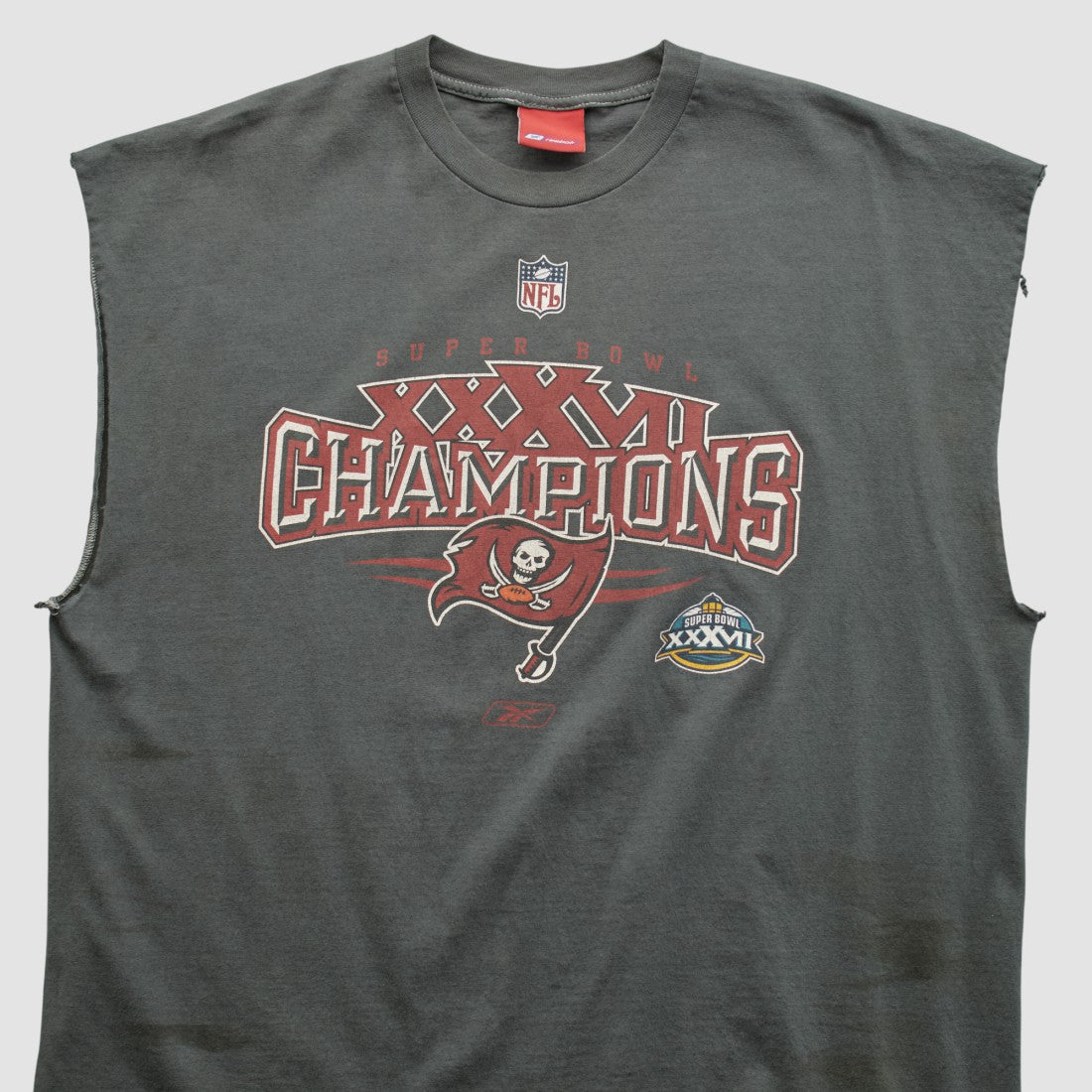 Super Bowl XXXVII Reebok 2003 T-shirt - Charcoal T-shirts