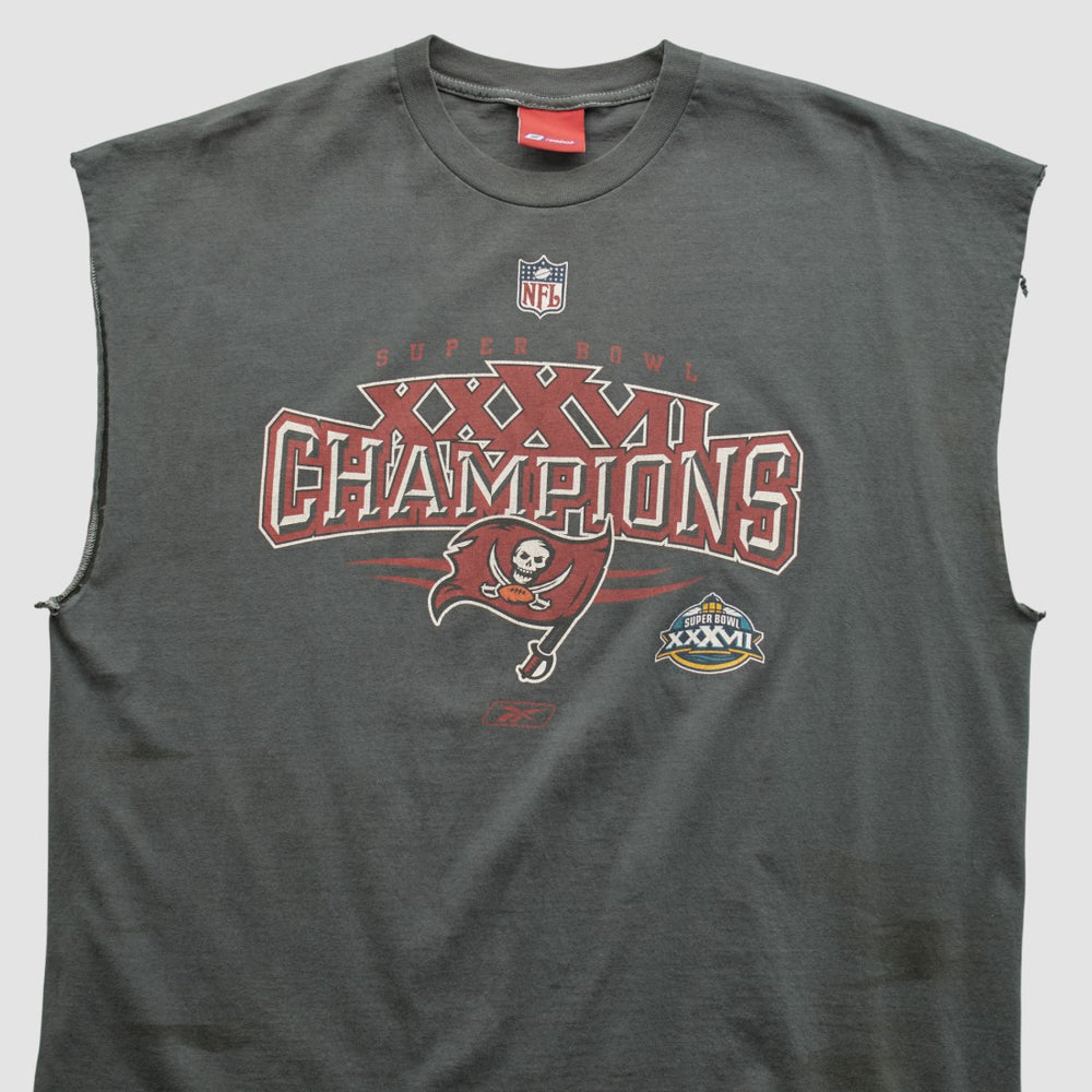Super Bowl XXXVII Reebok 2003 T-shirt - Charcoal T-shirts