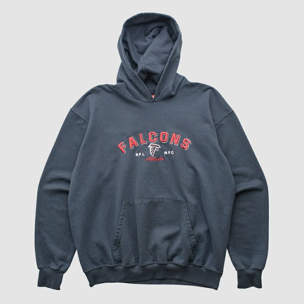 Atlanta Falcons NFL 2000s Hooded Pullover Sweatshirt - Black Pullover