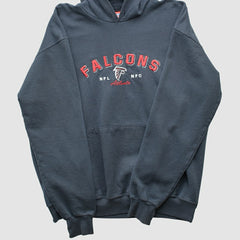 Atlanta Falcons NFL 2000s Hooded Pullover Sweatshirt - Black Pullover