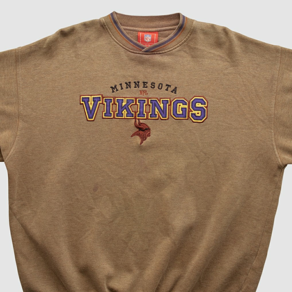 Minnesota Vikings NFL 2000s Pullover Sweatshirt - Clay Pullover