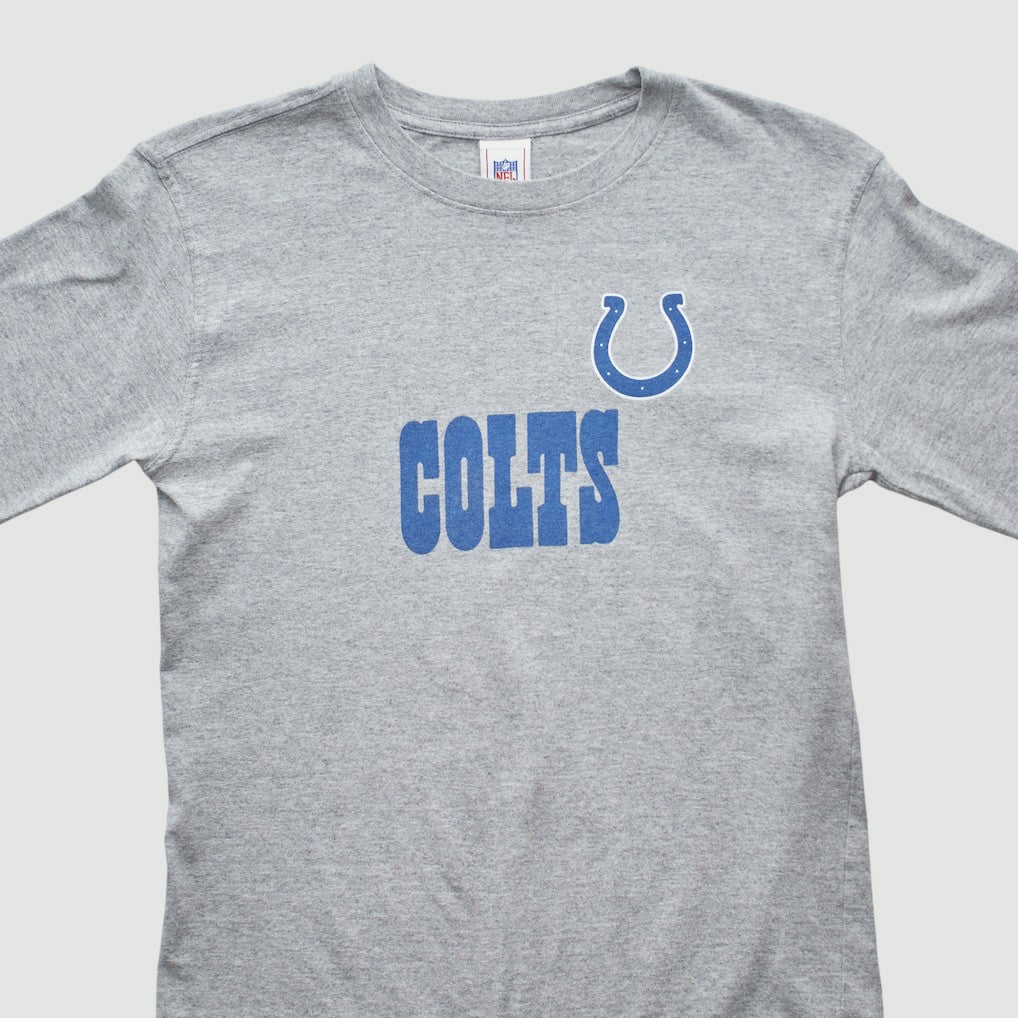 Indianapolis Colts NFL 2000s Long Sleeve T-shirt - Heather Gray T-shirts