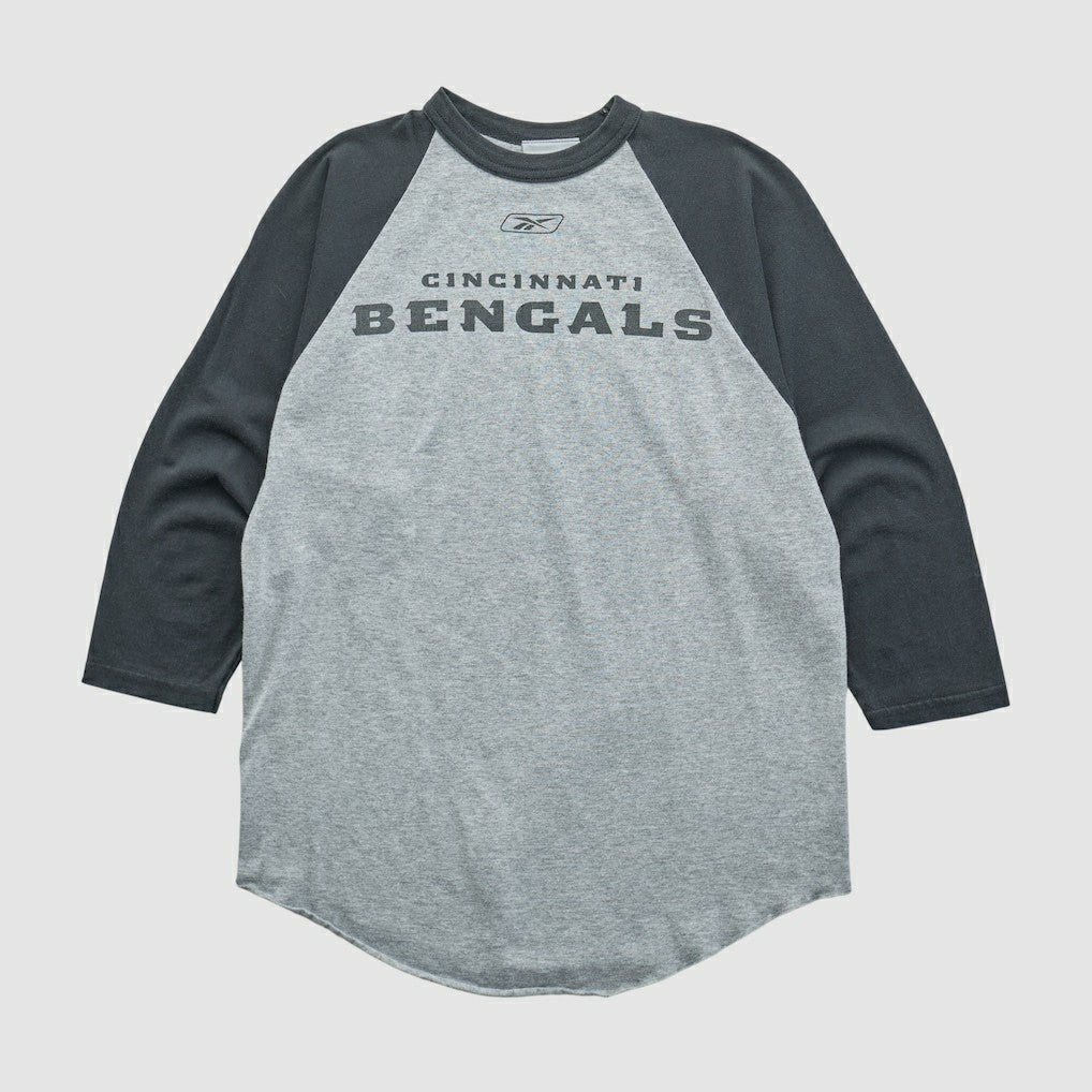 Cincinnati Bengals Reebok 2000s T-shirt - Heather Gray T-shirts