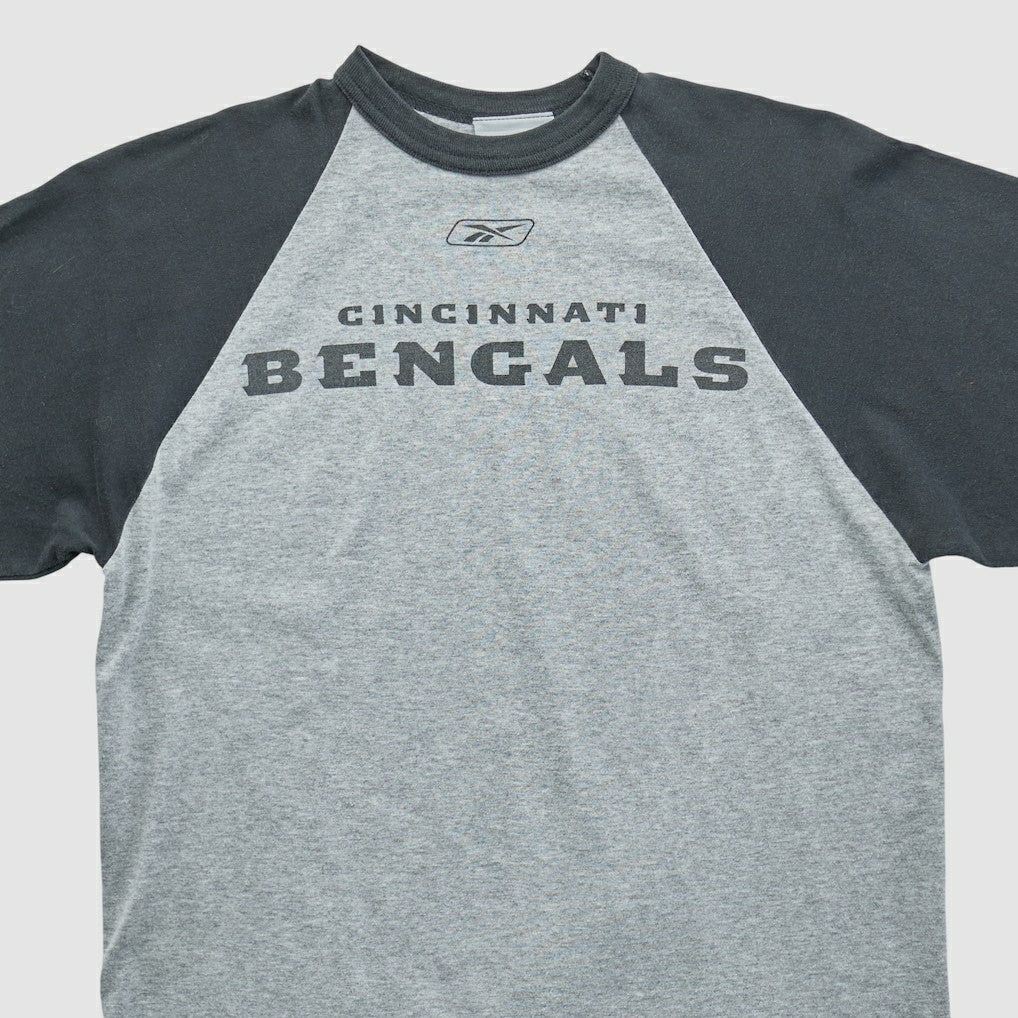 Cincinnati Bengals Reebok 2000s T-shirt - Heather Gray T-shirts