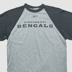 Cincinnati Bengals Reebok 2000s T-shirt - Heather Gray T-shirts