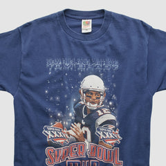 Super Bowl MVP Fruit of The Loom 2002 T-shirt - Navy T-shirts